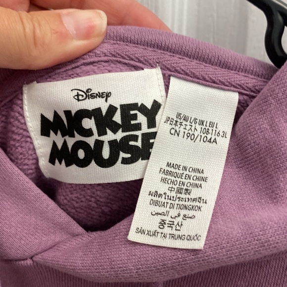 Disney Lavender Mickey Mouse Hoodie - Picture 3 of 6